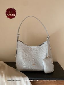CHIO‘2ND | Peach Blossom Underarm Tote Bag for Women