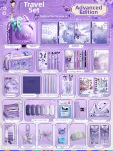 Feiyu | Gift Stationery Set for 10 Year Old Girls Birthday Student Supplies