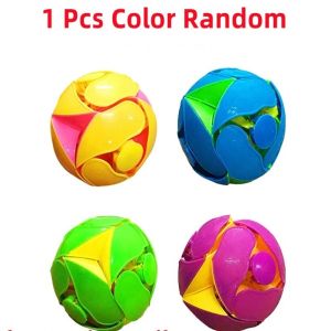 Magic Color-changing Ball Toy Hand Throwing Telescopic Balls Hand Throwing Creative Fun Toy Birthday Gift For Sports Toy Ball