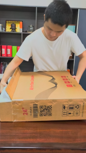 JEAANSP All in One PC 22/24inch Frameless i3-i5-i7 8GB+256GB SSD Full Set Office Compute PC