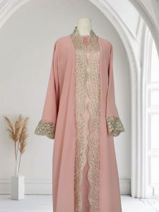 Muslim abaya +innar Pakaian Wanita baju