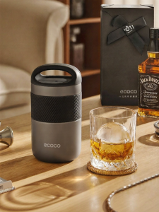 ecoco | Transparent Bubble Free Food Grade Round Large Ice Ball Molds
