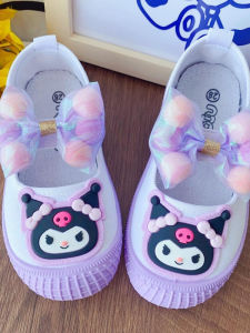 Kindergarten Indoor Shoes Soft Bottom Childrens White Shoes Clow M Breathable Girls Canvas Sneakers Purple Baby White Cloth Shoes