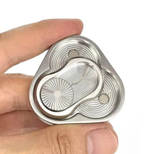 Triangle Fidget slider metal anti stress anxiety ADHD autism toy for adults and children TDAH Ansiedade Al í vio Do Estrose stress relieving Toys