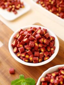 ขนมขัดฟันสัตว์เลี้ยง เนื้อสอดไส้ไข่แดง ขนมสอดไส้ โรยบนอาหารเพิ่มสารอาหาร แก้เบื่ออาหาร 500กรัม