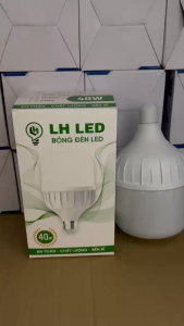 BÓNG ĐÈN LED 40W LH SIÊU SÁNG SỬ DỤNG NGUỒN 220V BẢO HÀNH 2 NĂM ĐỔI MỚI