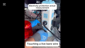 1 Pair Anti-electricity Security Rubber  Electrician Work Non-Slip Insulation Protection Gloves