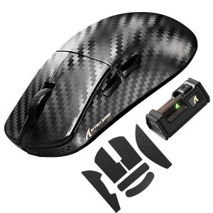 ATTACK SHARK | ATTACK SHARK R11 Ultra 8K Carbon Fiber Wireless Gaming MousePAW3950 MAX Sensor49g Ultra-LightweightNordic 52840 MCU Chip
