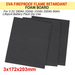 7/10/15pcs Adhesive EVA Foam Battery Insulator V0 Flame Retardant Anti-collision for 3.2V 280Ah 320Ah 310Ah LiFePo4 Cell Pack