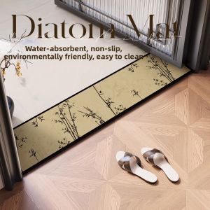 LEKEN | Narrow Long Absorbent Mat for Entrance and Bathroom