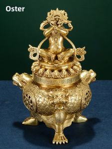 OSITE | Copper Incense Burner for Smudging and Offerings Tripod