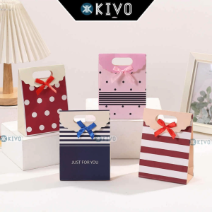 COM 3 Túi Giấy Đựng Quà Sinh Nhật Túi Đựng Quà 20/10-Túi Đựng Quà Tặng 20/11 Noel 8/3 Họa Tiết Dễ Thương-KIVO