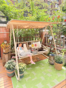 ST MIRREN | Outdoor Swing Chair for Two