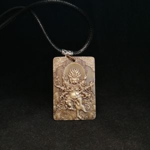 Sipei Texture Brand New Shu Shengda except Huijijingang Buddha Statue Brass Carved Amulet Hanging Piece Pendant Gift Rope