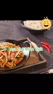 Củ Cải Khô Thái Sợi - Non Giòn Ngọt Sợi Dài- Vựa Khô Minh Triết