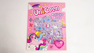Unicorn Puffy Stickers & Activity Book