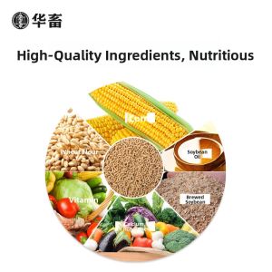 HUAXU | Opening Chick Feed Broiler Feed Layer Chicken Duck Goose Use Flavonoid Rich