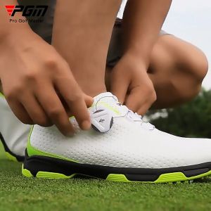 PGM Golf Shoes: Men's Casual Models Fixed Nail Waterproof Breathable Sports Shoes