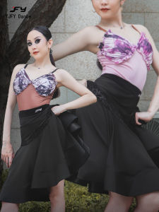 YJFY Dance | Fishbone Flared Dance Practice Bodysuit