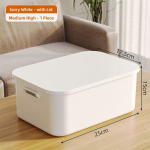 MEIZHUFU | Plastic Organizer Storage Box for Snacks and Toys