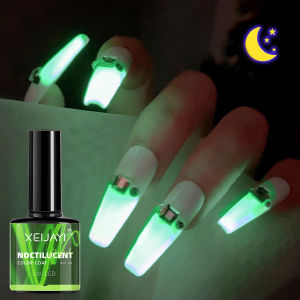 Fluorescence Gel Nail Polish Glow-in-the-dark Thermo Gel Polish Top Coat Semi Permanent Uv Led Syrup Varnish Nail Art Materials