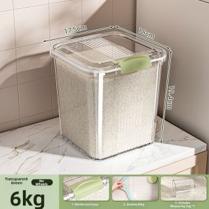 MEIZHUFU | Sealed Insect and Moisture Proof Food Grade Storage Canister
