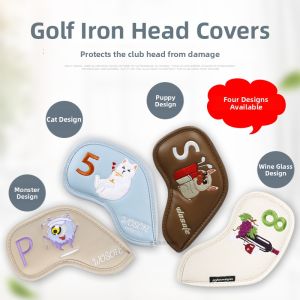 GOG | Waterproof Carton Patterned Golf Iron Headcover