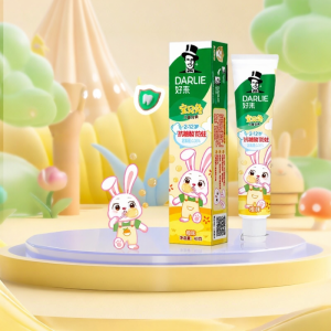 Darlie | Baby Rabbit Orange Childrens Toothpaste Calcium + Fluoride Anti-Cavity Repair  Breath
