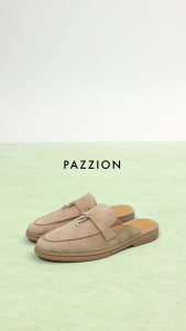 PAZZION 3588-201 Mavis Suede Mules