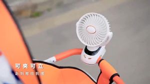 15000mAh Portable USB Rechargeable Clip Fan Strong Wind Table Fan 90° Rotation Desk Fans