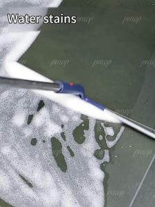 PMOP Window Glass Cleaner Wiper Silicone Multi-Functional Cleaning Brush Squeegee Water Scraper
