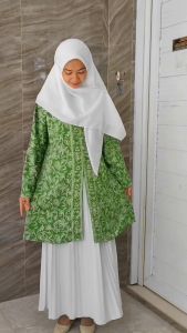 Tunik Fatayat NU Seragaman Bahan Sutra | Blus Pengajian Wanita Dewasa