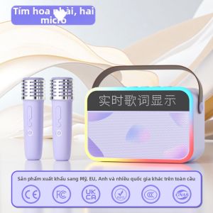 TANALAZ | Loa Kéo Karaoke Bluetooth Home Lyric Có Micro