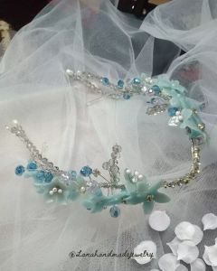 HEADPIECE - HANDMADE HIJAB/SANGGUL HIASAN PENGANTIN - PREMIUM DESIGN