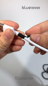 BlueWow Pelindung Kabel Pengisi Daya Spiral Warna-warni 14M – Pembungkus Universal untuk Kabel Data & Dekorasi Kabel