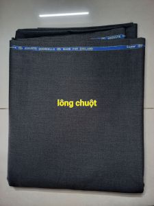 Vải may quần tây nam cao cấp SUPER SILK LYCRA EXCLUSIVE AUGUST DORMEULLE MADE FOR ENGLAND.