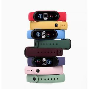 JCD | Dây Đeo Silicon Xiaomi Band 5 Dây Đeo Cổ Tay Thể Thao Thông Minh NFC - Thân Thiện Với Làn Da Mềm Mại Chống Mài Mòn Chống Thấm Nước Thoáng Khí Cho Người Lớn