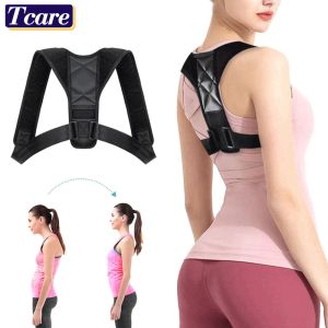 1 PCS Sports Back Correction Belt Adult Children Women and Men Posture Correction Anti-Humpback Corrector Posture Corrector Upper Back Brace Neck Shoulder Back Support Brace Pain Relief Belt for Women and Men Braces Spine Straightener