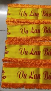 DÂY ĐEO VU LAN BÁO HIẾU MÀU VÀNG KT 1m6