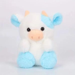 Bò Dễ Thương Dâu Búp Bê Hồng & Đen 7.87in Sang Trọng Đồ Chơi Động Vật Ngồi Bò Trang Trí Trang Trí Phòng Lý Tưởng Quà Tặng Giáng Sinh Dành Cho Mọi Lứa Tuổi