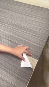 วอลเปเปอร์ติดพื้นPVC สติ๊กเกอร์ติดพื้น วอลเปเปอร์ลายไม้ ขนาด60*3เมตร วอลเปเปอร์ติดพื้น กันน้ำกันลื่น ทนทาน มีกาวในตัว