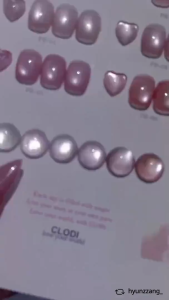 [Vainpot-SG] Clodi Pink Blossom Collection Set / 6 Magnetic Cateye TPO/ HEMA-free Korean Soak Off Gel Polish