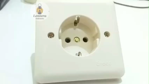 Stop kontak IB merk Broco stop kontak broco model tanam tembok