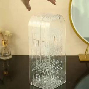 1Pc 240-Hole Transparent Acrylic Jewelry Display Stand Retail Store Boutique Small Business Storage Jewelry Sales D