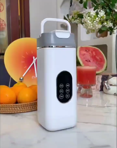 1500mAh เครื่องปั่นน้ําผลไม้ เคร่องปั่น 12 ใบมีด เครื่องบดน้ำแข็ง เครื่องปั่นพกพา เครื่องปั่นน้ำ แบบพกพา เครื่องปั่นสมูทตี้ Juicer Blender กระติกน้ำร้อน