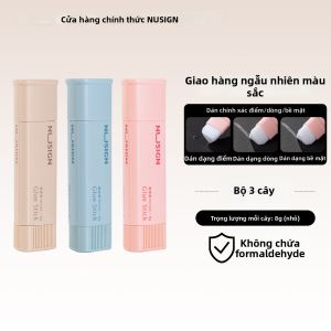 Nusign | Keo Dán Gel Trong Suốt Cường Lực 3 Cây