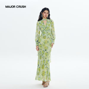 Summer Fresh Rose Print Outfit Set