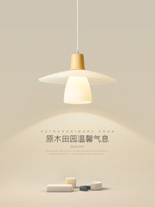 Retro Countryside Dining Room Pendant Lamp Simple Modern Creative UFO Bedside Small Pendant Lamp Nordic Small Apartment Dining Table Lamp