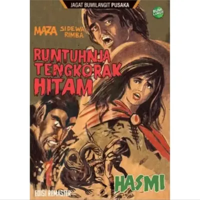 Runtuhnja Tengkorak Hitam - Serial Maza - Hasmi - Komik Superhero