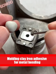 💥100% Effective💥Strong Mud Iron Glue Metal Welding Glue Sealant Glue Crack Repair Glue For Metal Wood Glass Stone Paste Industrial Repair Welding Casting Waterproof Heat Resistant Strong Repair